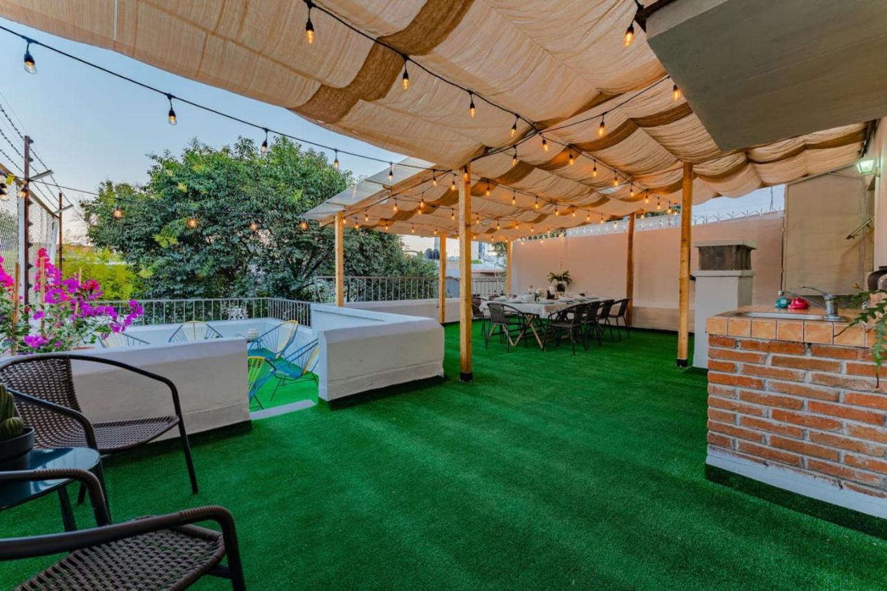 Three-story House With Rooftop 15pax Polanco Area * Mexico City